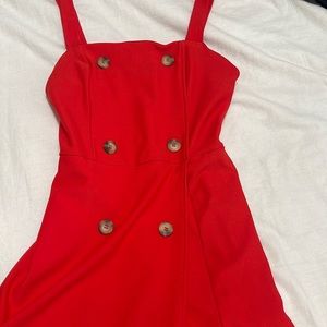 Bershka button romper
